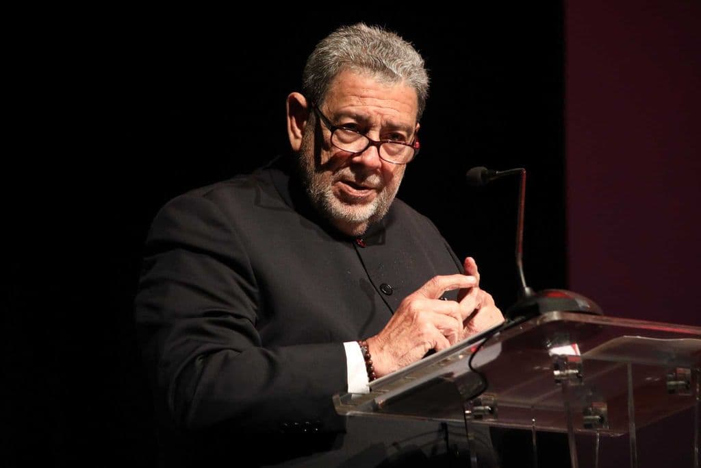 PM Ralph Gonsalves calls for an end of the US military presence near Venezuela