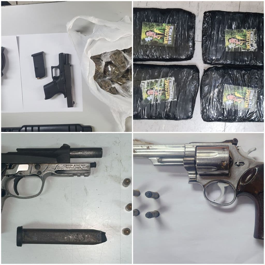 13 held, guns, ammo and cannabis seized in SoE operations