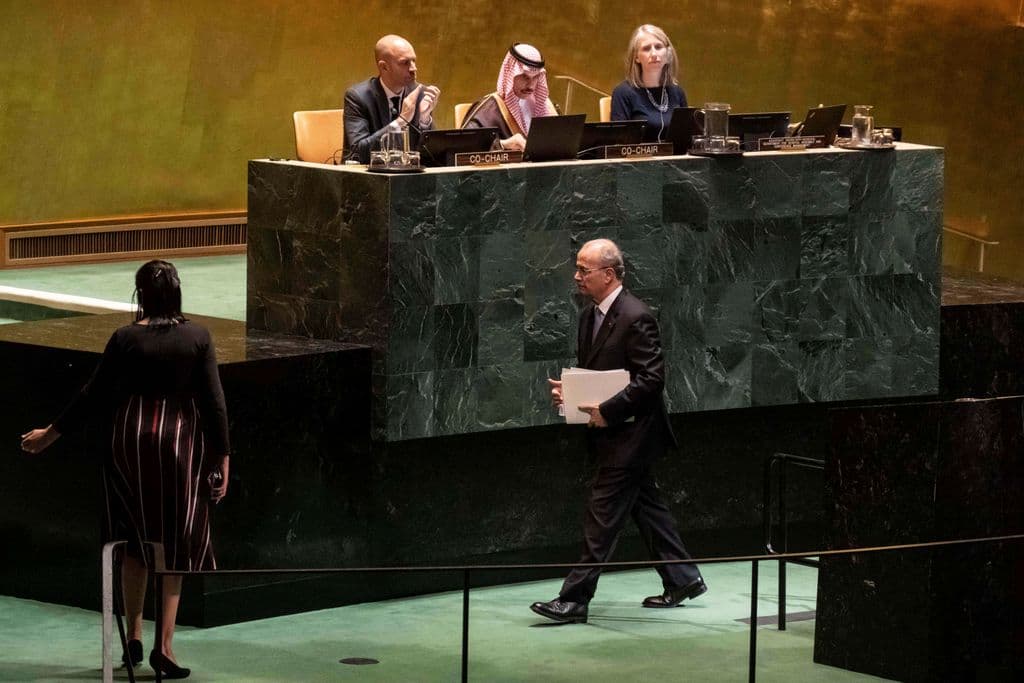 UN conference calls on Israel to commit to a Palestinian state