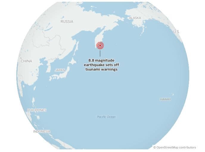 Tsunami warnings lifted in Japan, advisories still active