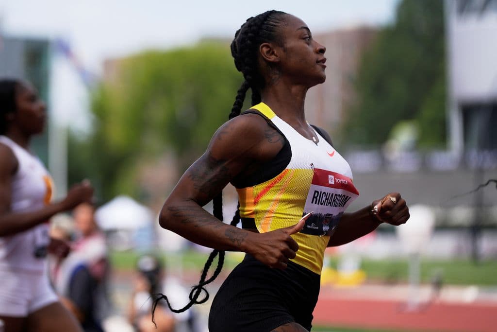 Sprinter Sha’Carri Richardson arrested at Washington airport on a domestic violence offense