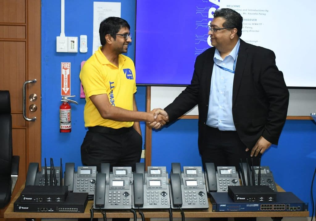 SEWA TT gets $50,000 telecoms boost from CTSL