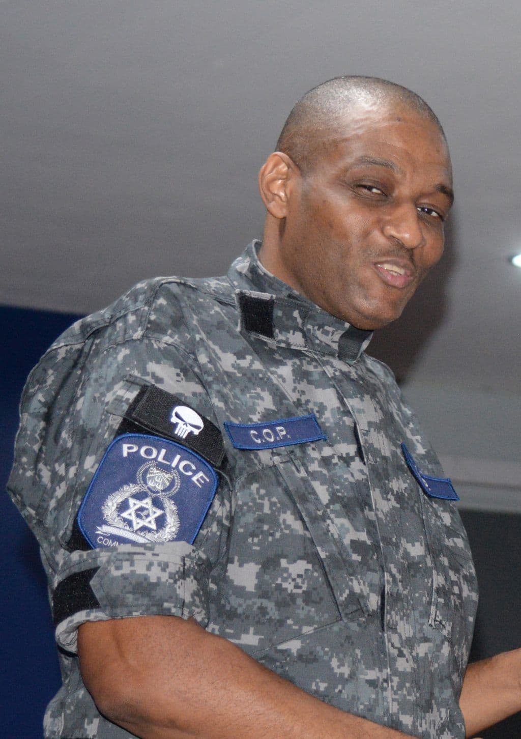 Activist threatens legal action over CoP’s ‘Punisher’ emblem