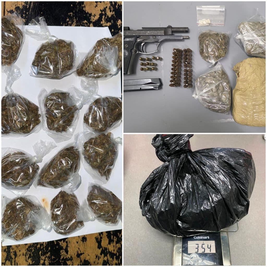 Police seize guns, drugs in multiple operations