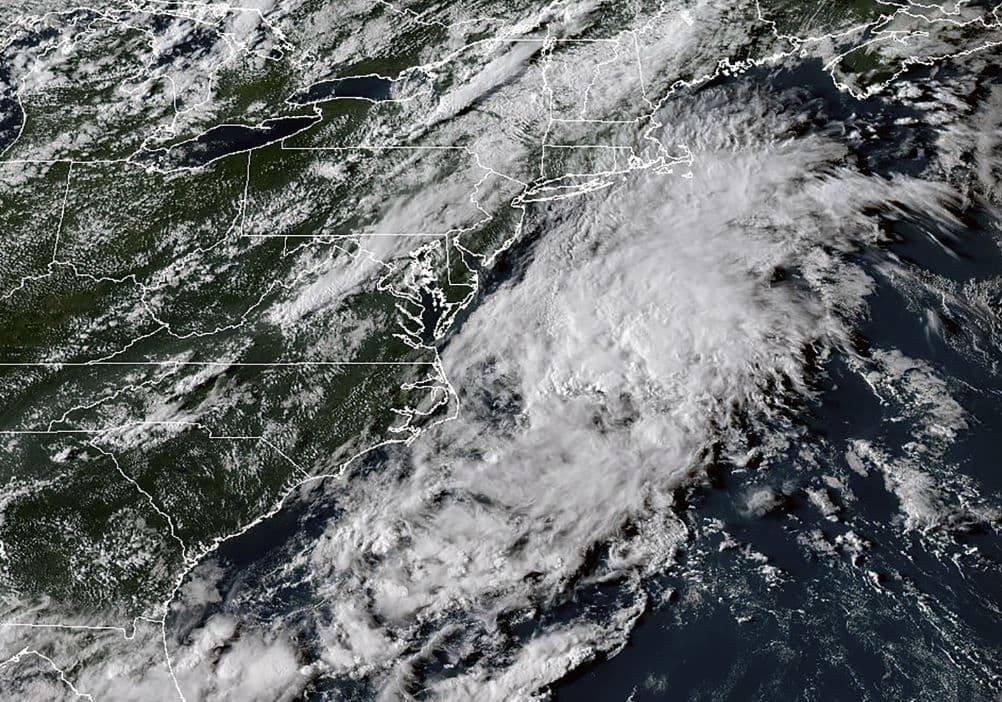 Tropical Storms Juliette and Fernand churn over open waters in 2 oceans
