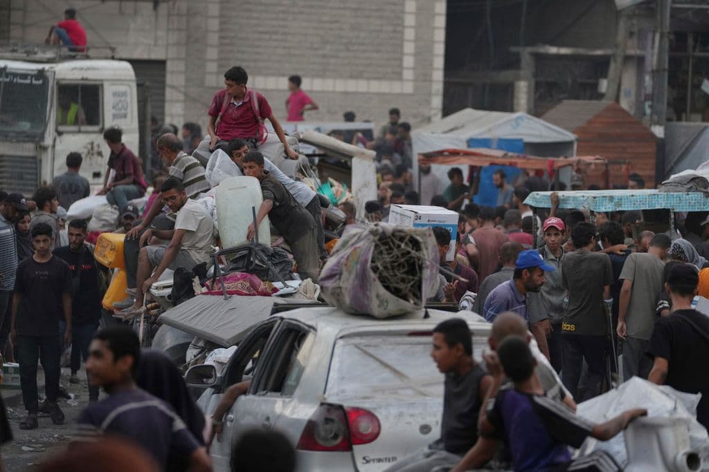 Israeli military says strikes on Gaza hospital targeted a Hamas camera, without providing evidence