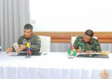 GDF signs MoU with Colombia military