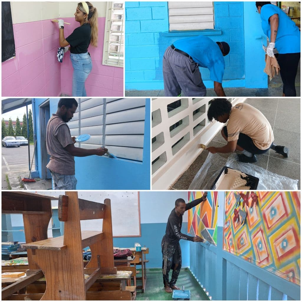 Penta gives five schools fresh coats of paint ahead of new term