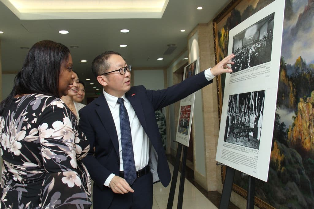Chinese ambassador marks WWII anniversary in T&T
