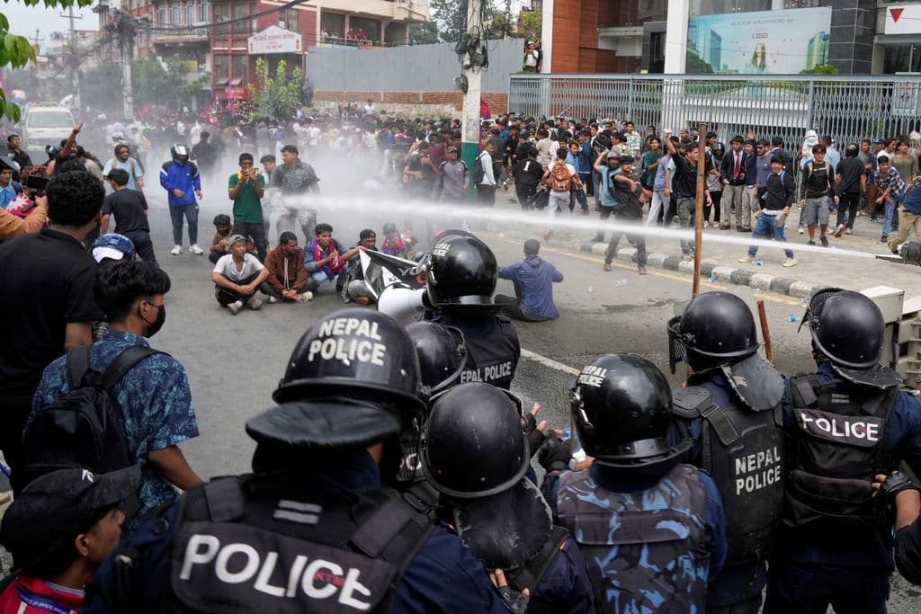 Police open fire on protests of Nepal’s social media policy, killing at least 17