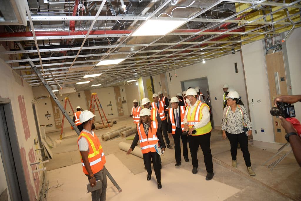 Central Block 90 per cent complete but not ready, says John