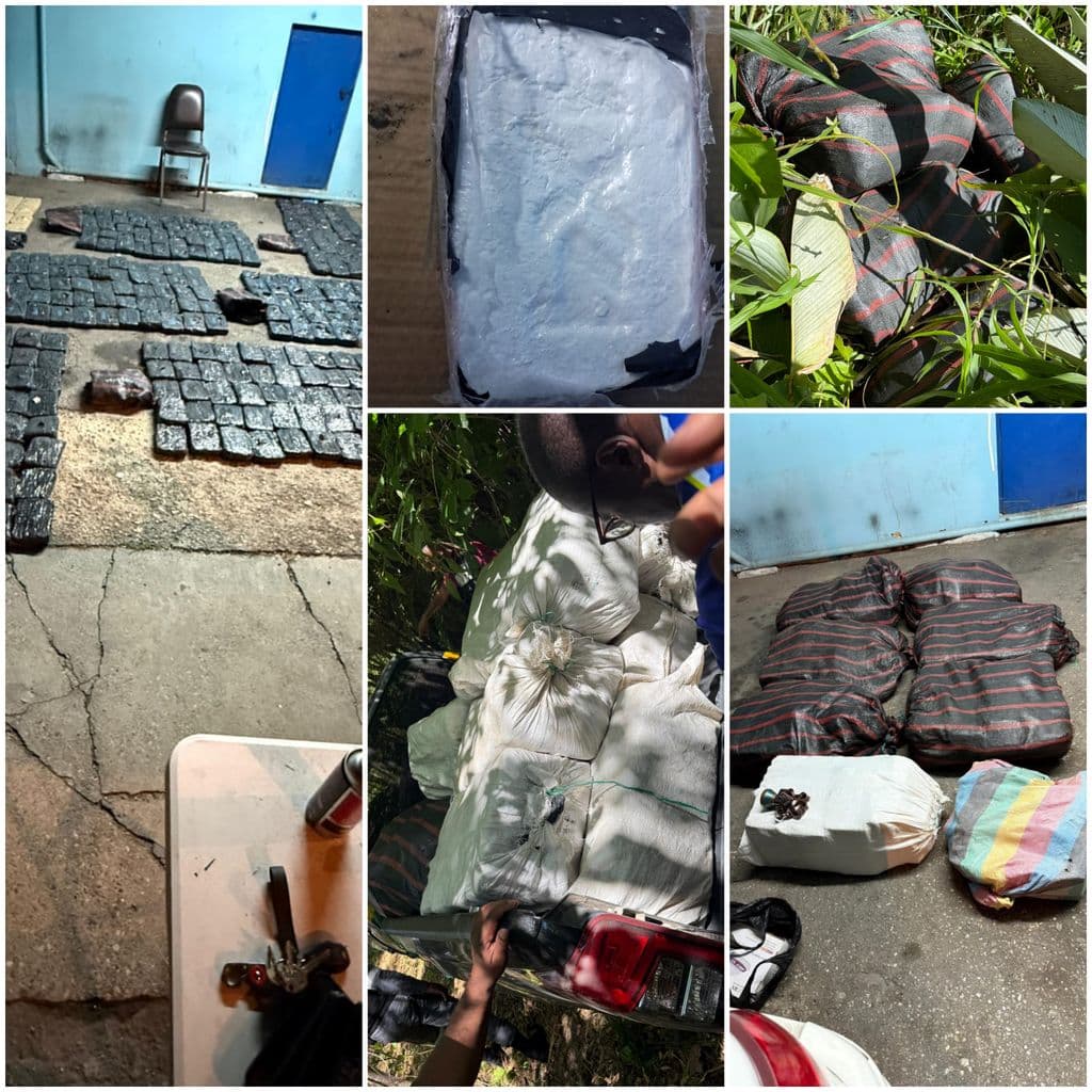 Massive narcotics seizure in Palo Seco