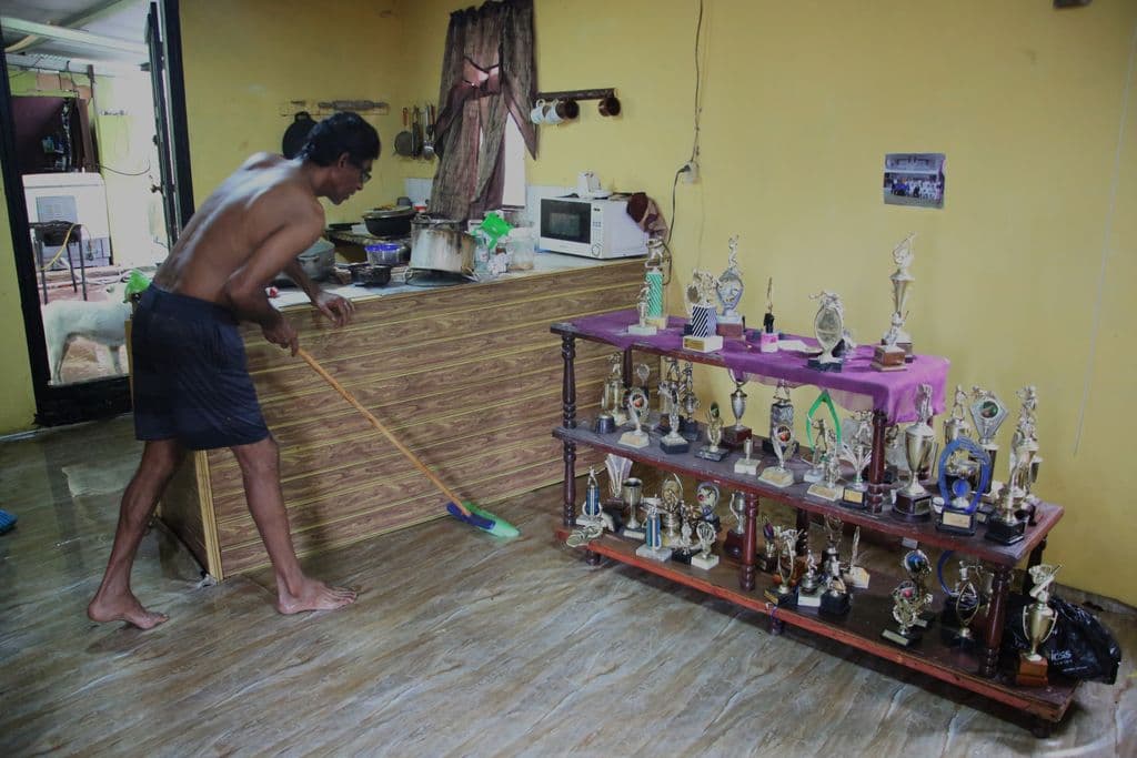 Williamsville under floodwaters