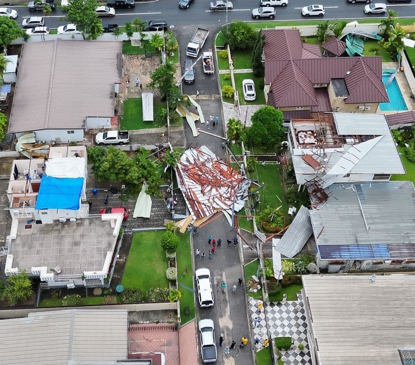 Rare waterspout morphs into tornado phenomenon