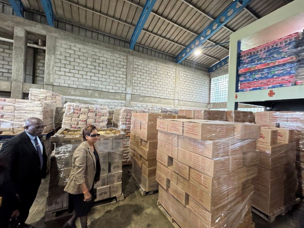 T&T sends off 8 hurricane relief supply containers