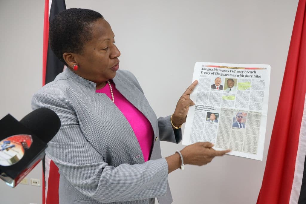 Beckles echoes Antigua PM's warning on T&T tariff move