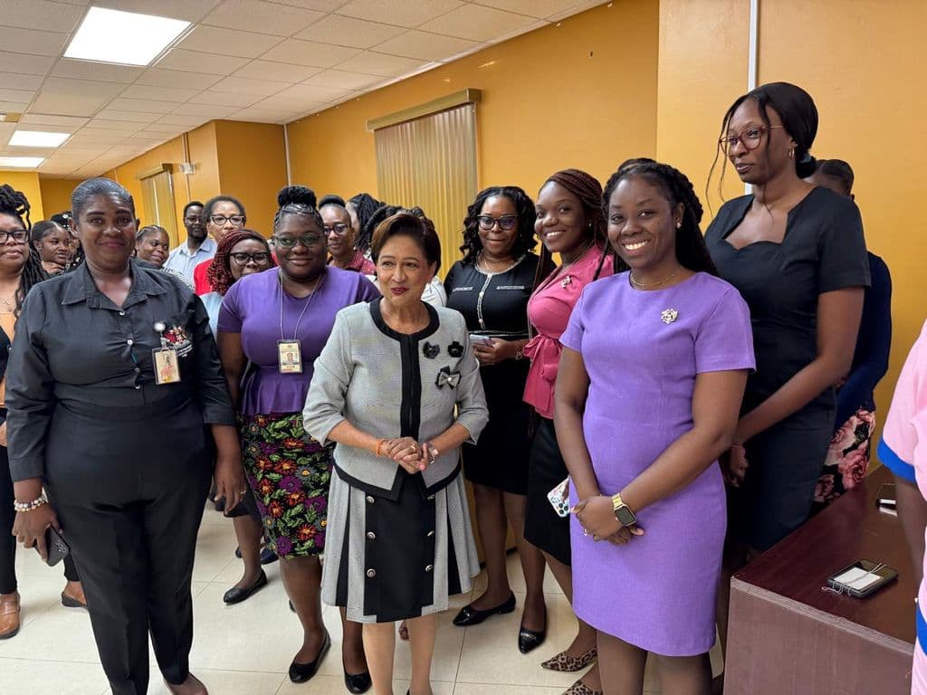 Kamla: Tobago visit nothing to do with politics