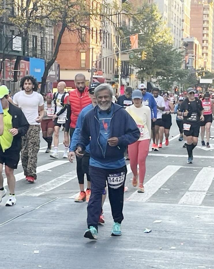 80-year-old Trini finishes 40th New York City Marathon