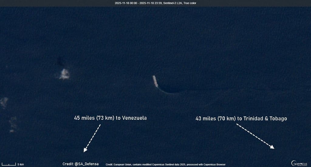 US warships spotted off T&T coast