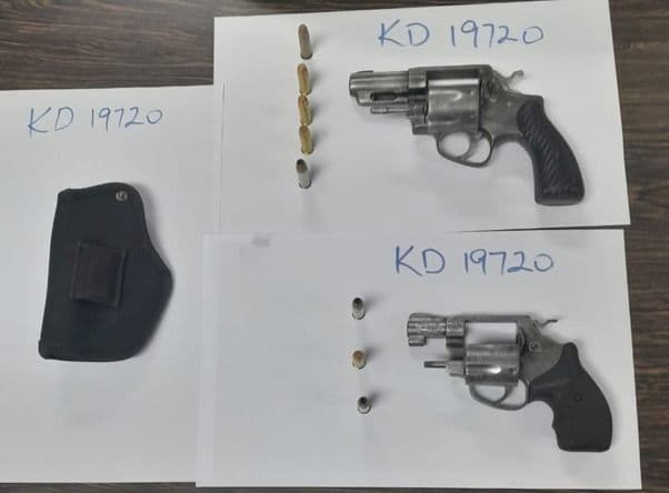 One held, three firearms seized in overnight operations