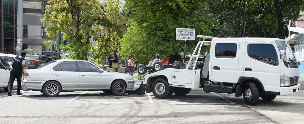 Port-of-Spain crackdown on illegal parking