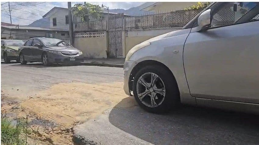 Temporary pothole repairs bring limited relief to Diego Martin residents