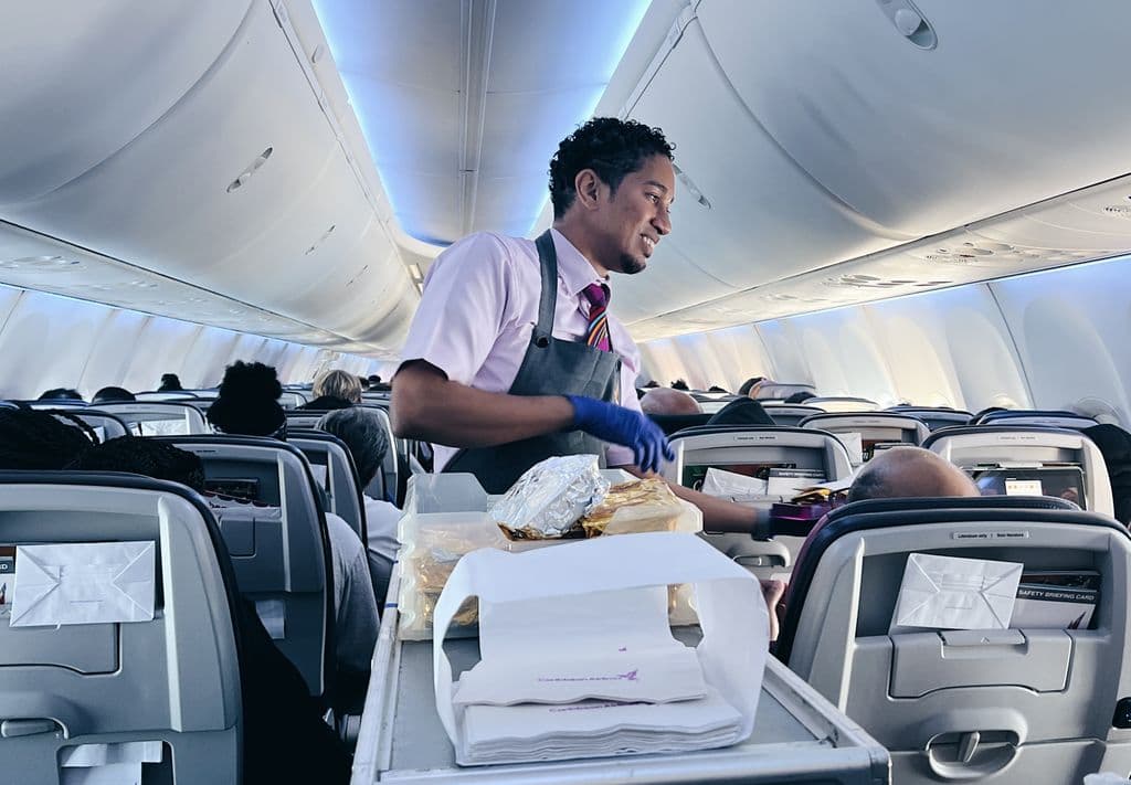 CAL ends buy-on-board service in cost-cutting push