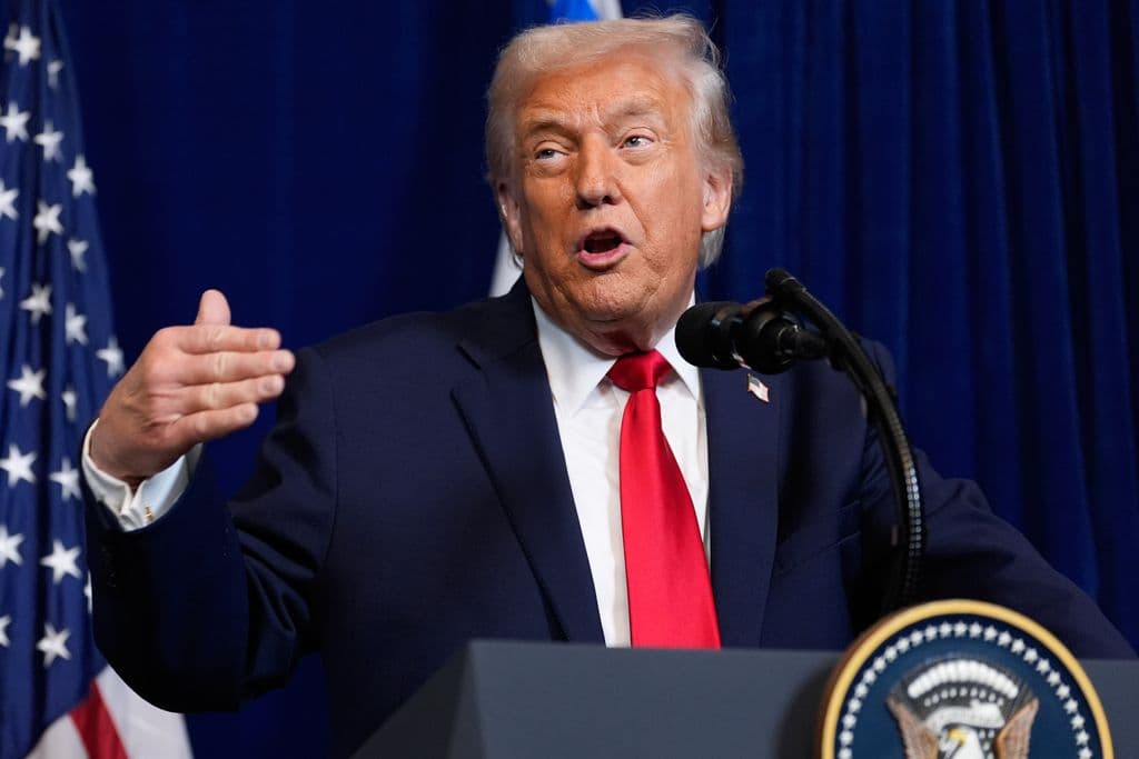 Trump says US is ‘going to run’ Venezuela in interim.