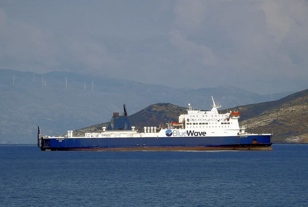 MV Blue Wave Harmony arrives Thursday