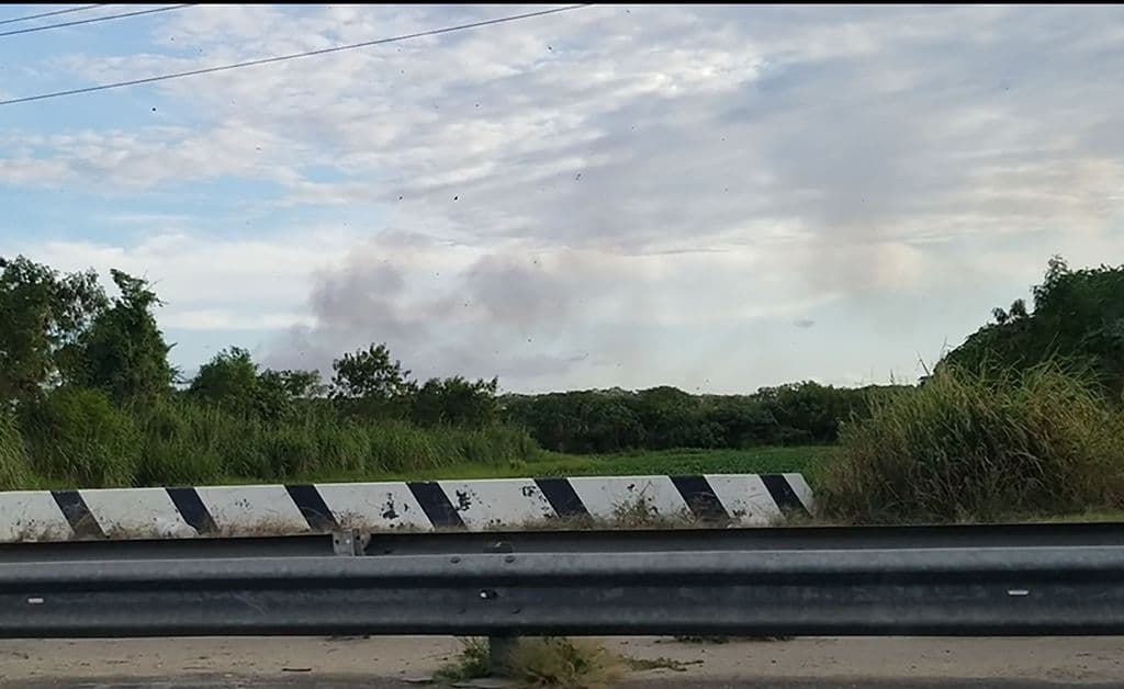 Landfill fire prompts health warning as smoke lingers over Port-of-Spain