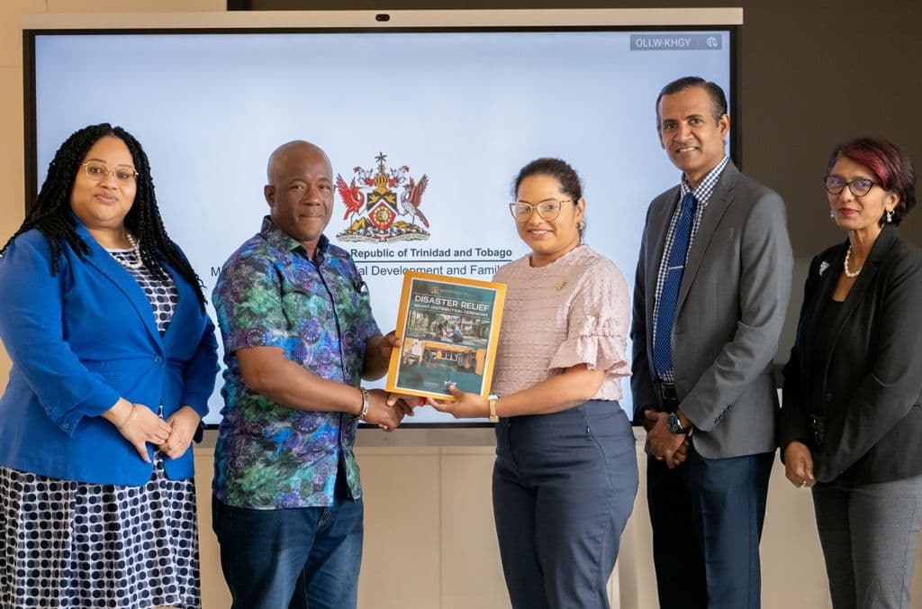 Relief for fire-affected family in Chaguanas