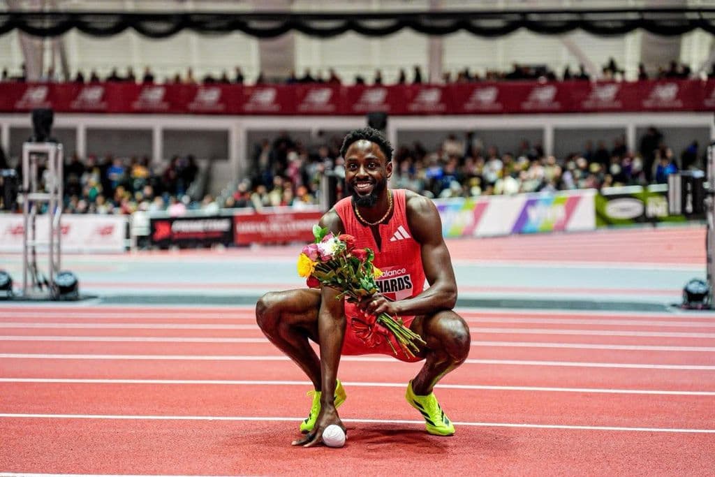 Jereem to lead T&T team to World Indoor Championships