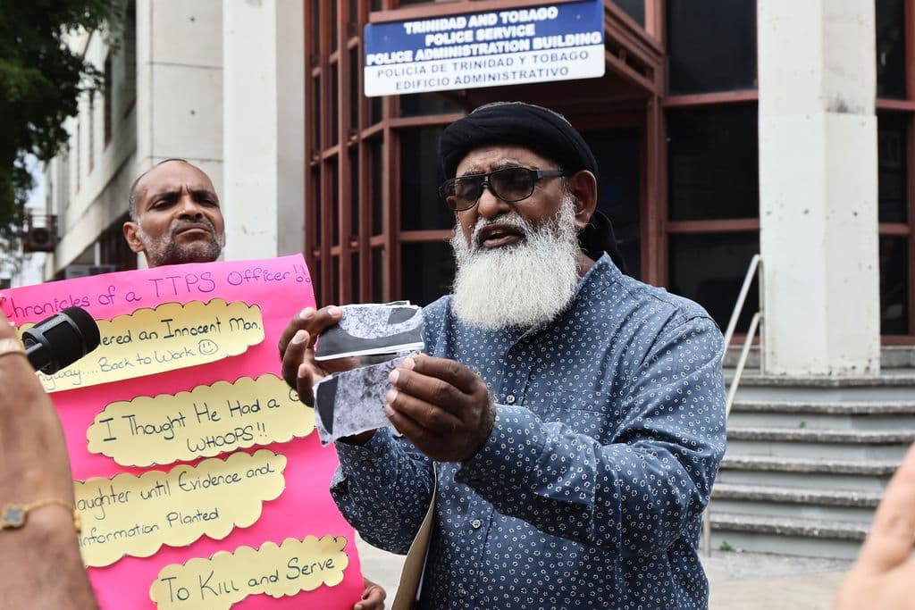 Protesters move to Guevarro’s office amid calls for CoP to resign