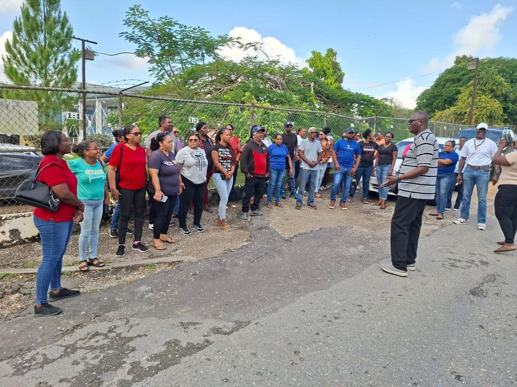 Parents of Rio Claro East students protest over ongoing online threats