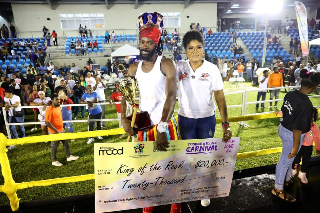 Uncle v Nephew delivers jaw-dropping King of the Rock stickfighting finish in Moruga