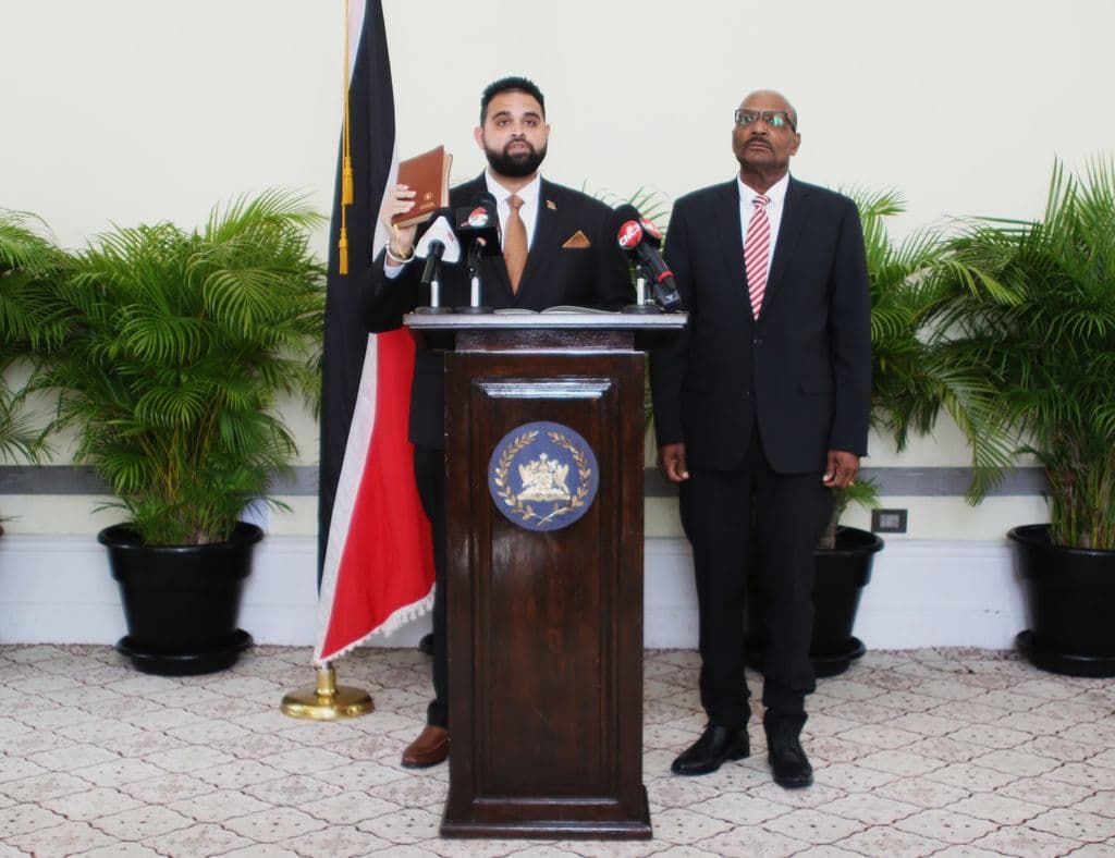 Morris sworn in as Minister in Prime Minister’s Office