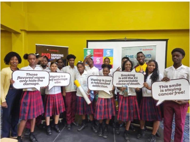 Cancer society expands anti-smoking campaign to Tobago schools