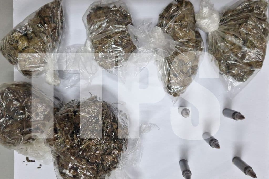 Ammunition and cannabis seized in Port of Spain