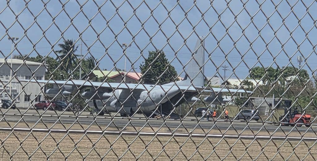 US soldiers depart Tobago