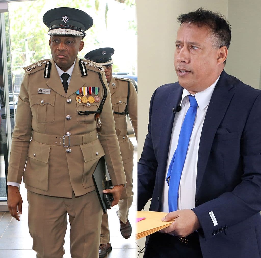 Guevarro, Griffith clash over police independence, govt ties