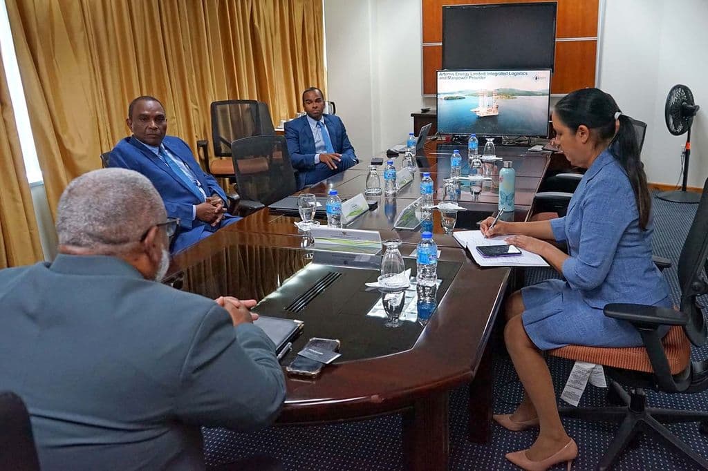 Kesar meets ARTEMIS Energy executives