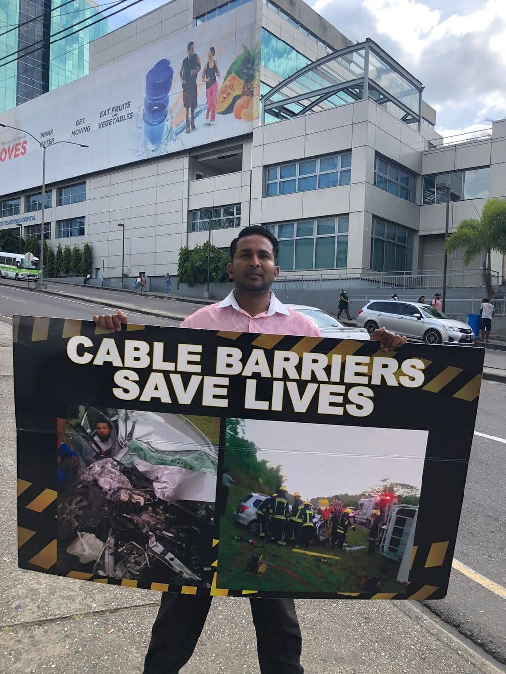 Hosein renews call for highway barriers after fatal crash