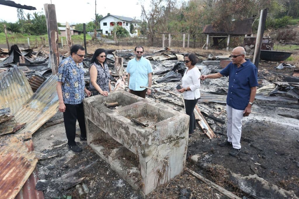 Penal’s ‘Great House’ goes up in flames