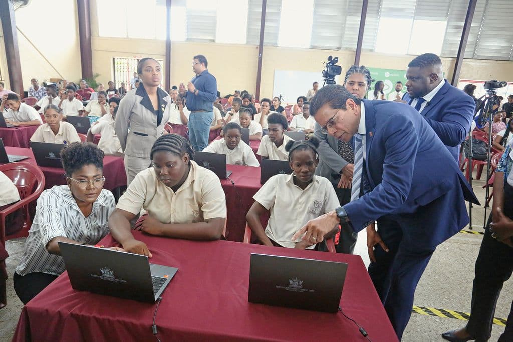 Dowlath launches AI textbooks for Form 1 students to help cut costs for parents