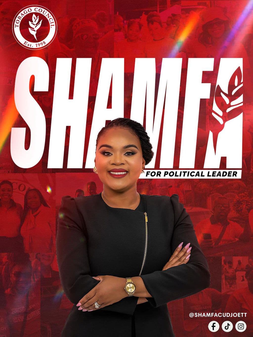 Shamfa elected PNM Tobago Council political leader