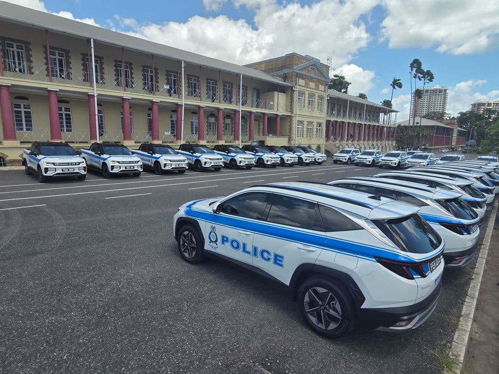 TTPS receives 51 electric vehicles to boost patrol capacity
