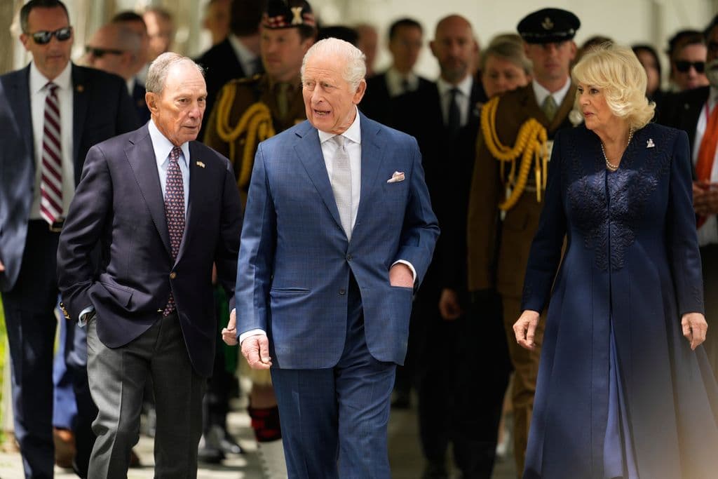 King Charles III and Queen Camilla kick off New York trip by honouring victims at the 9/11 Memorial