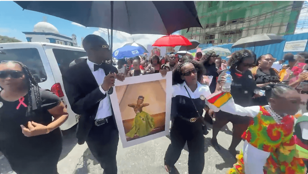 Carnival-like send-off for J’Layna