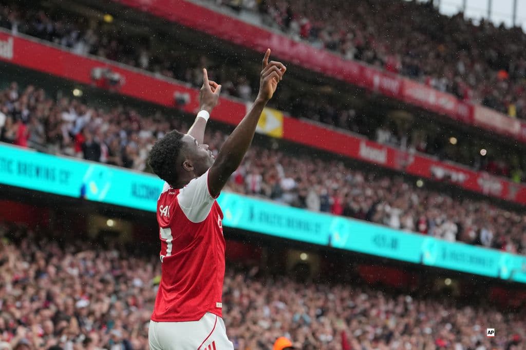 Arsenal reaches first Champions League final in 20 years after Saka’s goal secures win over Atletico