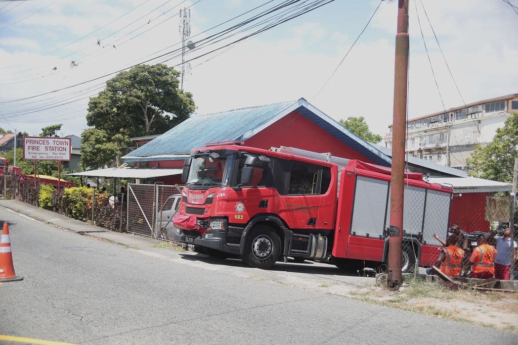 Fire station returns to Princes Town after two years